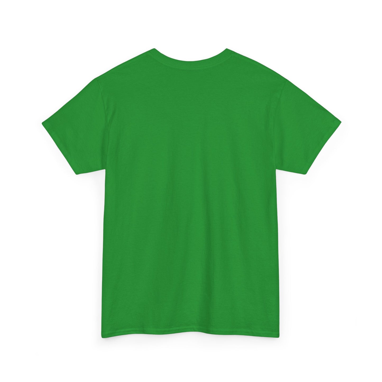 Lucky Green Bow Unisex Heavy Cotton Tee - Perfect for St. Patrick's Day Celebrations