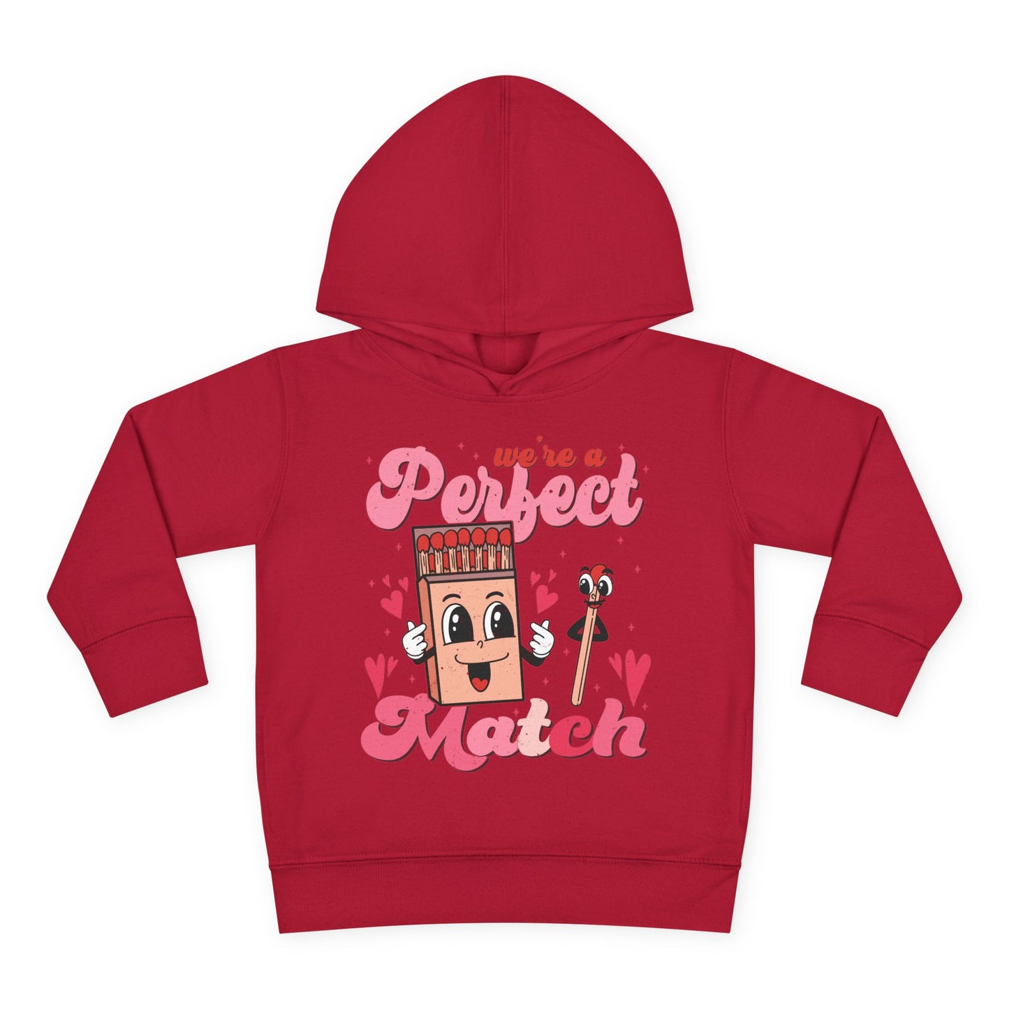 Toddler Perfect Match Hoodie - Cute Fleece Pullover for Kids