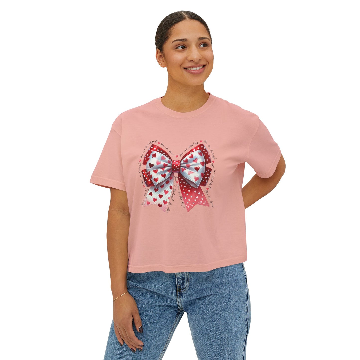 Women's Boxy Tee for Valentine day