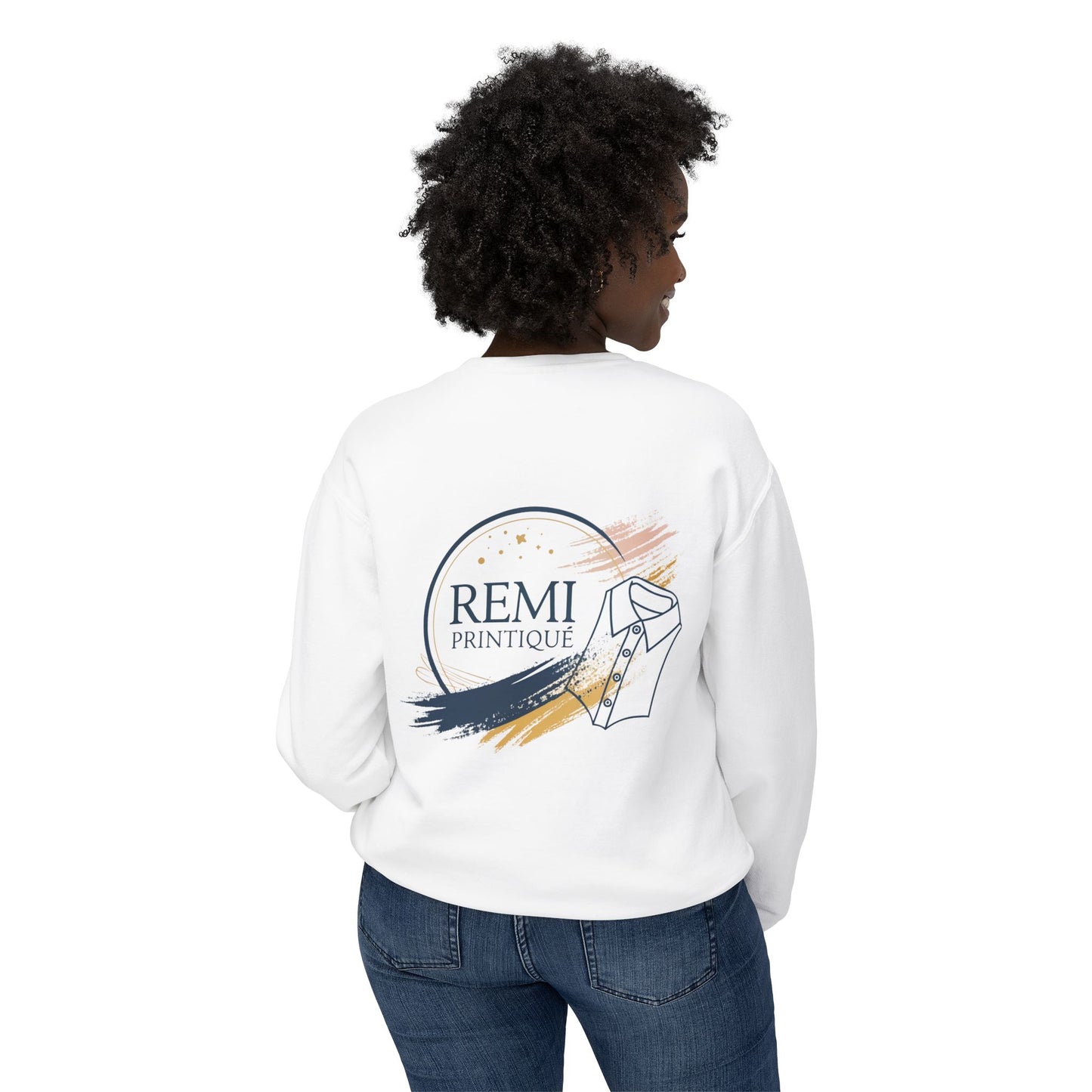 Inspirational Crewneck Sweatshirt - "Created with a Purpose"