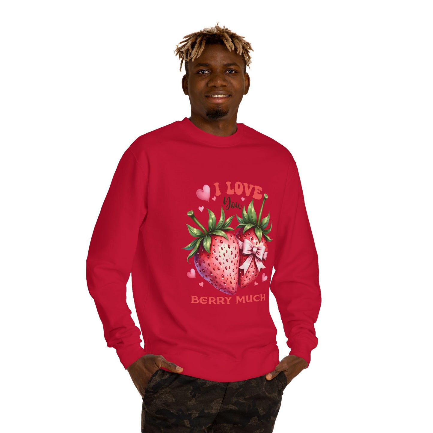 Valentine Unisex Crew Neck Sweatshirt - Give me good description of This item